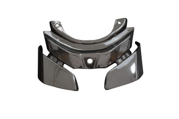 Coque arrière Carbone pour Yamaha MT-10 2016-2021 Carbone+Fibre de Verre | Toile Contraignant | Brillant