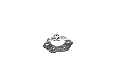 Covertor de engrange a la rueda Carbono por Ducati 1098 / 1198 / Streetfighter 