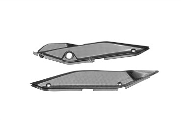 Caches Latéraux (arrière) Carbone pour Ducati Hyperstrada / Hypermotard 821 2013-2015 939 2016- 