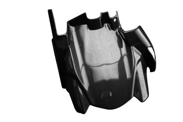 parafango posteriore Carbonio per Kawasaki Ninja 650 Carbonio+Fibra di Vetro | Tela | Brillante