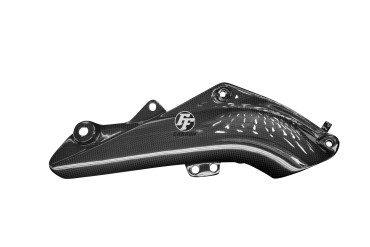 Protezione termica Top Carbonio per Kawasaki ZX-6R 2005-2006 Carbonio+Fibra di Vetro | Tela | Brillante