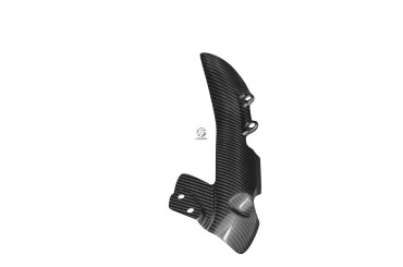 Fondo di protezione termica Carbonio per Yamaha YZF-R1 2004-2006 Carbonio+Fibra di Vetro | Spigato | Brillante