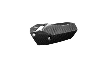 Pare-chaleur Carbone pour BMW S 1000 XR 2020- Carbone+Fibre de Verre | Toile Contraignant | Brillant