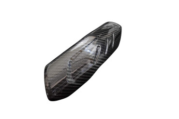 Escudo térmico Carbono por Ducati Hypermotard 698 100% Carbono | Patron Enlazado | Brillante