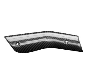 Pare-chaleur Carbone pour KTM 690 Enduro 2012-2018 Carbone+Fibre de Verre | Toile Sergé | Brillant