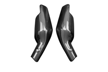 protezione termica Carbonio per KTM 690 SM/ SMR 2007-2008 Carbonio+Fibra di Vetro | Tela | Brillante