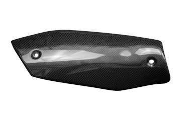Carbon Heat Shield for KTM 690 SMC/R, Enduro, Rally 2012-2018 Carbon+Fibreglass | Plain Weave | Glossy