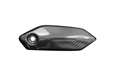 protezione termica Carbonio per Kawasaki Z H2 2020- 100% Carbonio | Spigato | Brillante