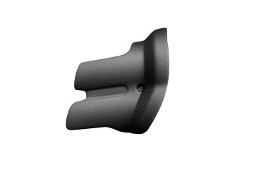 protezione termica Carbonio per Triumph Scrambler 1200 XC/XE Carbonio+Fibra di Vetro | Tela | Opaco