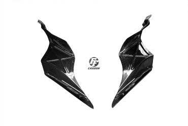 Carenado interior Carbono por Yamaha R1 2020- Carbono+Fibra de Vidrio | Patron Enlazado | Brillante