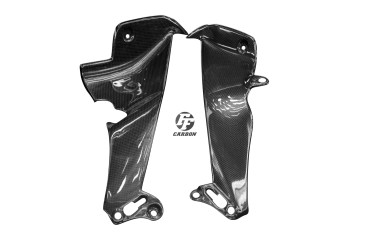 Carbon Inner Fairing for Yamaha YZF-R1 2009-2014 Carbon+Fibreglass | Plain Weave | Glossy