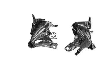 Rivestimento interno telaio Carbonio per Triumph Speed Triple 2016- Carbonio+Fibra di Vetro | Tela | Brillante
