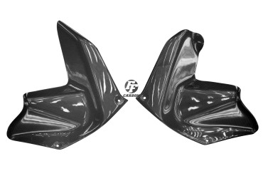 Carbon Inner Side Fairing for Ducati Multistrada 1200 / 1200S 2010-2014 100% Carbon | Plain Weave | Glossy