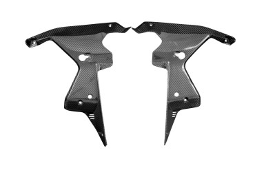 Pannello laterale interno Carbonio per KTM 1290 Super Duke GT 2016-2018 Carbonio+Fibra di Vetro | Spigato | Brillante