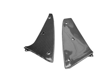 Pannello laterale interno Carbonio per Suzuki GSX-R 1300 Hayabusa 1999-2007 Carbonio+Fibra di Vetro | Spigato | Brillante