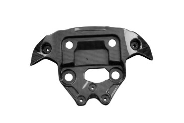 Carbon Instrument Base Plate for Triumph Speed Triple 1200 RS 2021- Carbon+Fibreglass | Plain Weave | Glossy