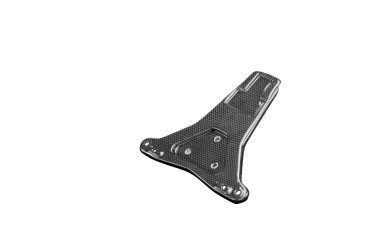 Carbon License Plate Holder for Ducati Panigale V4/ V4S / V4R / Streetfighter V4 Carbon+Fibreglass | Plain Weave | Glossy