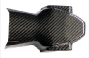 porta targa Carbonio per Kawasaki Ninja H2 SX 2018- 100% Carbonio | Tela | Brillante