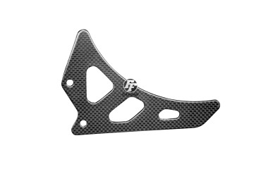 Paracatena inferiore Carbonio per Triumph Speed Triple 2016- 100% Carbonio | Tela | Brillante
