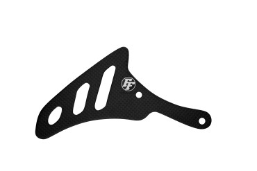 Carter de chaine (partie inférieur) Carbone pour Triumph Sprint ST 1050 1999-2010 / Speed Triple 2005-2010 Carbone+Fibre de Verre | Toile Contraignant | Mat