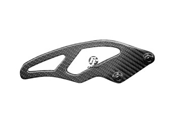 Paracatena inferiore Carbonio per Triumph Street Triple 765 2017- Carbonio+Fibra di Vetro | Spigato | Brillante