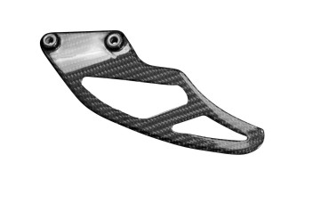 Paracatena inferiore Carbonio per Triumph Street Triple R / RS 2023- 100% Carbonio | Spigato | Brillante