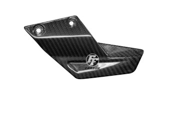 Guarda Cadena (parte inferior) Carbono por Triumph Tiger 800 XC XCX XR XRX Carbono+Fibra de Vidrio | Patron Enlazado | Brillante