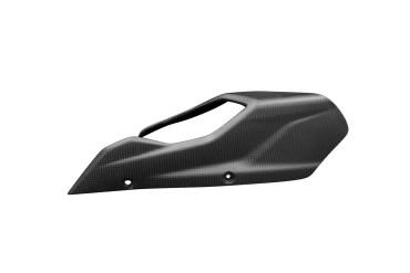 Guarda Cadena (parte frontal) Carbono por Ducati Multistrada V4 2021- Carbono+Fibra de Vidrio | Patron Sencillo | Opaco