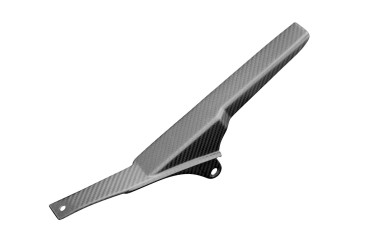 Carbon Kettenschutz für Aprilia RSV Mille Carbon+Fiberglas | Köper | Matt