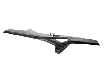 Carter de chaine Carbone pour Aprilia SMV 750 Dorsoduro Carbone+Fibre de Verre | Toile Sergé | Mat