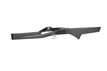 Carter de chaine Carbone pour Aprilia SMV 750 Dorsoduro Carbone+Fibre de Verre | Toile Contraignant | Brillant