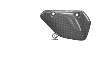 paracatena Carbonio per Ducati Hypermotard 796 / 1100 Carbonio+Fibra di Vetro | Tela | Brillante