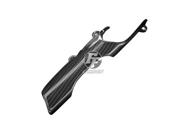 paracatena Carbonio per Ducati Hypermotard 796 / 1100 Multistrada 1000 DS / 1100 Einarmschwinge 100% Carbonio | Spigato | Brillante