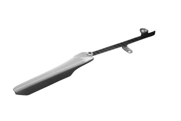 Guarda Cadena Carbono por Ducati Hypermotard 950 2019 Carbono+Fibra de Vidrio | Patron Sencillo | Opaco