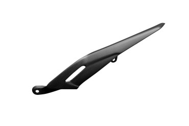 Carbon Chain Guard for Ducati Multistrada V4 Pikes Peak 2022- 100% Carbon | Plain Weave | Matt