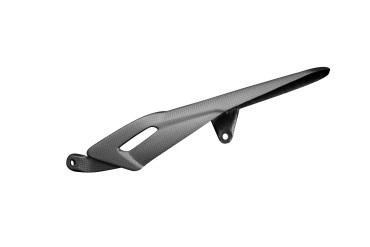 Carbon Chain Guard for Ducati Multistrada V4 Pikes Peak 2022- Carbon+Fibreglass | Plain Weave | Matt