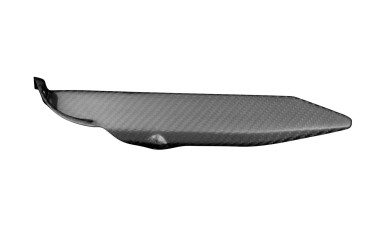 Guarda Cadena Carbono por Ducati Scrambler 100% Carbono | Patron Enlazado | Opaco
