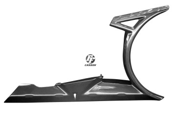 paracatena Carbonio per Ducati XDiavel Carbonio+Fibra di Vetro | Tela | Brillante