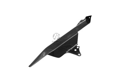 Guarda Cadena Carbono por Honda CB 1000R 2018- Carbono+Fibra de Vidrio | Patron Enlazado | Brillante
