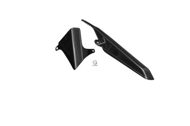Carbon Chain Guard for Honda CBR 1000RR 2004-2007 Carbon+Fibreglass | Plain Weave | Glossy