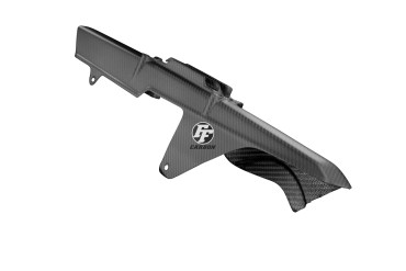 Guarda Cadena Carbono por Honda VFR 800 V-TEC 2002-2013 100% Carbono | Patron Enlazado | Opaco