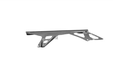 Carter de chaine Carbone pour KTM Duke 2 2003-2006 Carbone+Fibre de Verre | Toile Sergé | Brillant