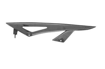 paracatena Carbonio per Kawasaki Z1000 2010-2018 Carbonio+Fibra di Vetro | Spigato | Brillante