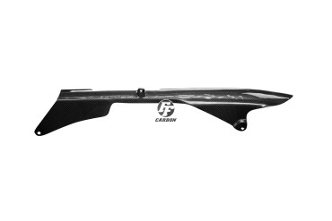 Carbon Kettenschutz für Kawasaki ZX-10R 2008-2010 100% Carbon | Leinwand | Glossy