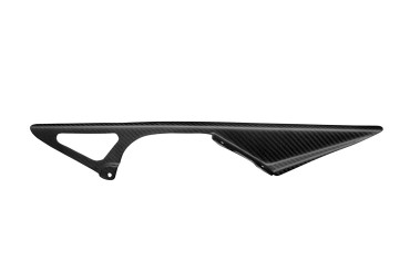 paracatena Carbonio per Kawasaki ZX-6R 2005-2006 Carbonio+Fibra di Vetro | Spigato | Opaco