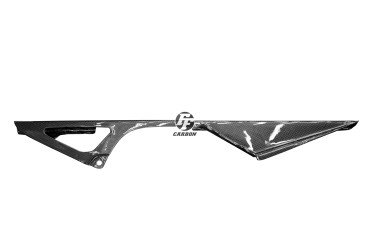 Carbon Chain Guard for Kawasaki ZX-6R 2005-2006 Carbon+Fibreglass | Plain Weave | Glossy