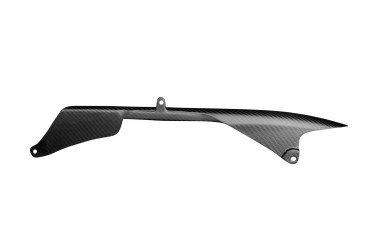 Carter de chaine Carbone pour Kawasaki ZX6R 2013- Carbone+Fibre de Verre | Toile Sergé | Mat
