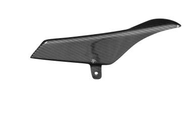 Carter de chaine Carbone pour MV Agusta F4 1000 2010- / Brutale 1090/990/920 Carbone+Fibre de Verre | Toile Sergé | Brillant