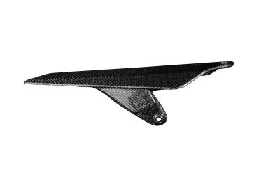 Carbon Chain Guard for MV Agusta Superveloce 800 2020- Carbon+Fibreglass | Plain Weave | Glossy