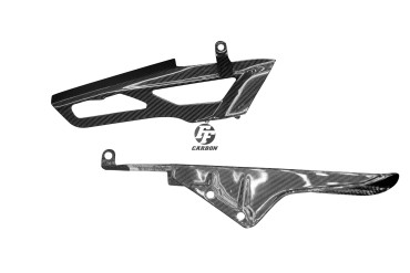 Carbon Kettenschutz für Suzuki GSX-R 1000 2005-2006 Carbon+Fiberglas | Köper | Glossy
